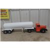 Image 1 : Smith-Miller Mack Truck and Tanker Trailer, Die-Cast and Pressed Steel, 1950s, 33" Long