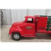 Image 2 : Tonka Stake Bed Truck, 1950s, Pressed Steel, Removable Bed, 16 1/2" Long