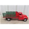 Image 5 : Tonka Stake Bed Truck, 1950s, Pressed Steel, Removable Bed, 16 1/2" Long