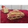 Image 5 : 3 Military Corgi Models: Carrier Gamecock, Sherman Tank, and Churchill Tank, 1/43 Scale
