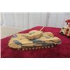 Image 7 : 3 Military Corgi Models: Carrier Gamecock, Sherman Tank, and Churchill Tank, 1/43 Scale