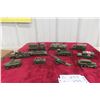 Image 1 : 10 Dinky Military Trucks, Tanks, and Guns