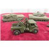 Image 8 : 10 Military Vehicles, Various Brands, Including Trucks, Guns, and Tanks