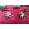 Image 4 : 12 Dinky Military Trucks, Tanks, and Guns