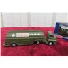 Image 5 : 7 Corgi Military Vehicles Including Trucks, Tanks, and Shovel