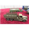 Image 6 : 7 Corgi Military Vehicles Including Trucks, Tanks, and Shovel