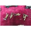 Image 8 : 7 Dinky Military Trucks, Tanks, Guns, and Figures