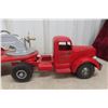 Image 14 : Smith-Miller SMFD No. 3 Fire Hook and Ladder Truck, 1950s, Pressed Steel with Some Cast Aluminum, 3