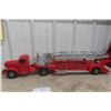 Image 1 : Smith-Miller SMFD No. 3 Fire Hook and Ladder Truck, 1950s, Pressed Steel with Some Cast Aluminum, 3