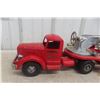 Image 2 : Smith-Miller SMFD No. 3 Fire Hook and Ladder Truck, 1950s, Pressed Steel with Some Cast Aluminum, 3