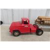 Image 6 : Tonka Pressed Steel Log Truck, 1950s–60s, 24" Long