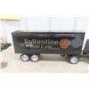 Image 3 : Tonka Pressed Steel Truck and Trailer, Ballantine Beer, 1950s, 22" Long, Restored