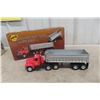 Image 1 : First Gear Manitou 1960 Mack B Truck and Trailer, 1/34 Scale Die-Cast, 2000 National Toy Truck Show