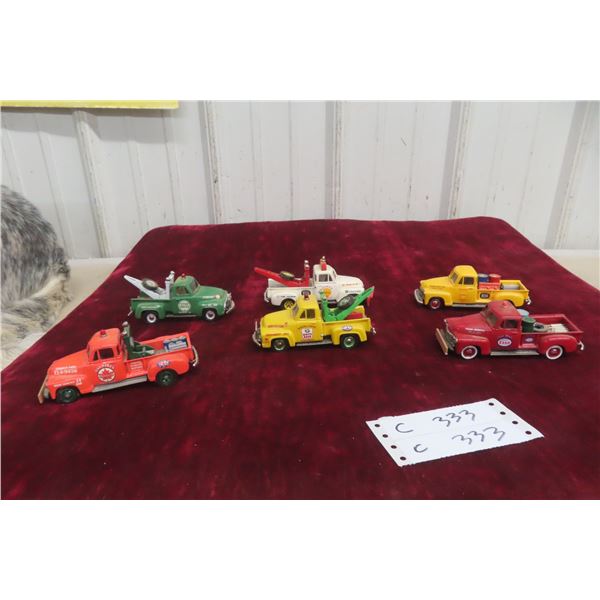 6 Durham Classics 1/43 Scale Die-Cast Tow and Service Trucks
