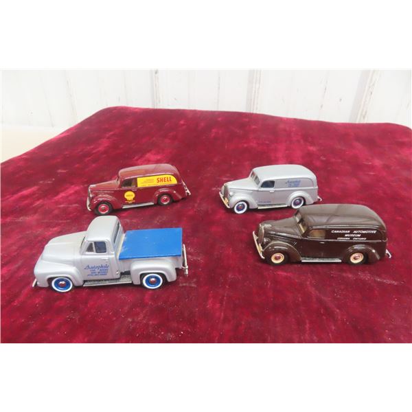 4 Durham Classics 1/43 Scale Die-Cast Vehicles