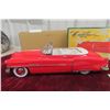 Image 2 : Japan Friction Tin Cadillac, 1950 Type, 11" Long, with Box