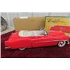 Image 4 : Japan Friction Tin Cadillac, 1950 Type, 11" Long, with Box