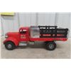 Image 1 : Smith-Miller MIC Stake Truck with Lift Gate, 1950s, Pressed Steel and Cast Metal, 18" Long