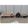 Image 1 : 2 Danbury Mint 1/24 Scale Die-Cast Deer Carrier Trucks