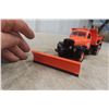Image 3 : 2 First Gear 1/34 Scale Die-Cast Mack Trucks with Snowplow and Hi-Way Department Livery
