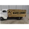 Image 7 : Minnitoy Truck with Beaver Lumber Box, Pressed Steel, 1950s, 17" Long