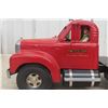 Image 11 : Smith-Miller Mack B Semi with Flat Deck Trailer, Pressed Steel and Die-Cast, 35" Long