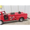 Image 3 : Buddy L Texaco Fire Truck 1960 Pressed Steel 25"