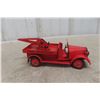 Image 4 : Two TEKNO Tinplate Die Cast Cab and Tow Truck 1930s to 1950s 6 1/2" Long