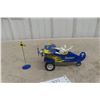 Image 1 : Michelin Man Bibendum and Die Cast Michelin Plane 8" Long