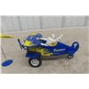 Image 2 : Michelin Man Bibendum and Die Cast Michelin Plane 8" Long