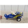 Image 6 : Michelin Man Bibendum and Die Cast Michelin Plane 8" Long