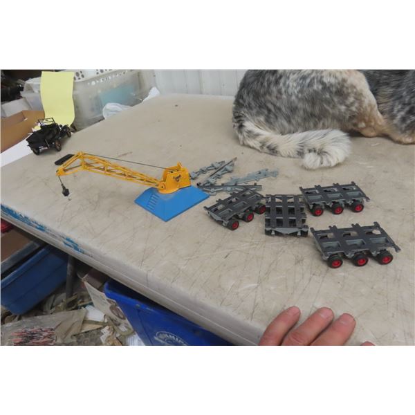 Dinky Yard Crane Oversize With Dollies