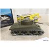 Image 4 : Corgi Bloodhound Missile and Launcher Sold With Sherman M4 Tank and Testors F-14 Tomcat 1/100 Die C