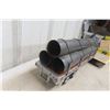 Image 12 : Die Cast Heavy Equipment Trailer 24" Long With Flat Deck For Truck 12" Long With Load of Pipe Plast