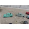 Image 5 : Four Plastic Cars and Odds Die Cast Plus Some Dinky With Axle Tire Problem