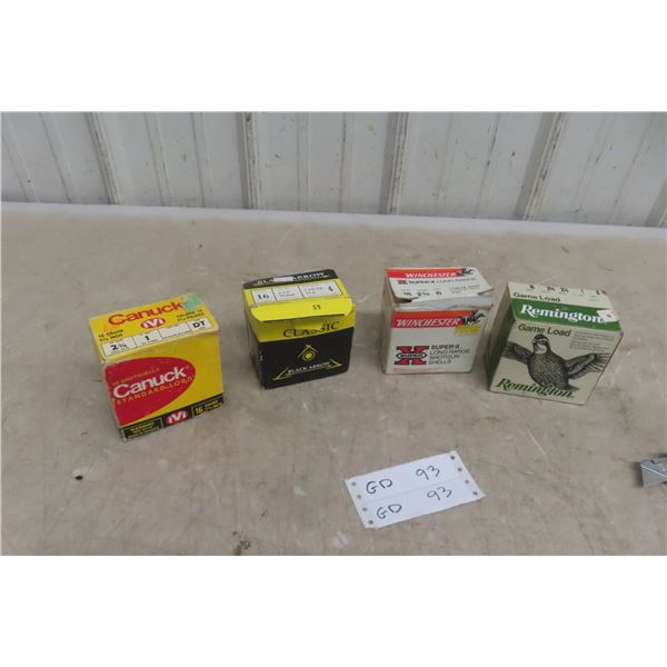 90 Rounds 16-Gauge Ammunition