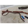 Image 4 : Leather Gun Strap, Elk Call, and Pocket Knife, and More