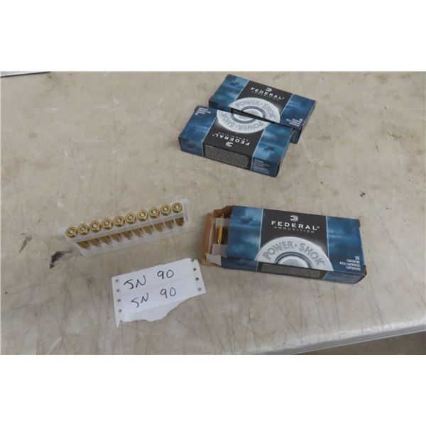 60 Rounds .22-250 Rem Ammunition