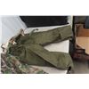 Image 1 : Camouflage Hunting Gear, XL: Rain Gear, Insulated Overalls, Hat, Stove Bluing, New or Near New