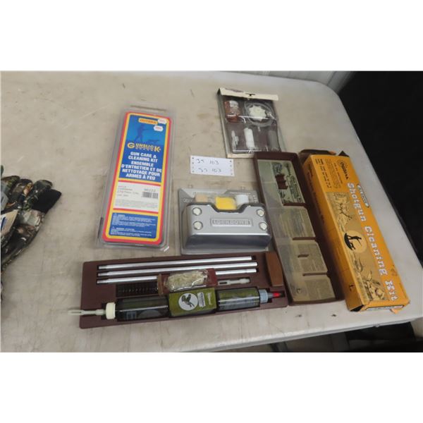 New NOS Gun Cleaning Kit, 4 Outers Lock Down