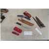 Image 1 : 3 Knives in Sheaths and Utility Tool