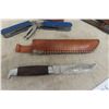 Image 3 : 3 Knives in Sheaths and Utility Tool