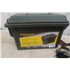 Image 2 : Ammo Box, 2 Ammo Belts, Tackle Box, and More
