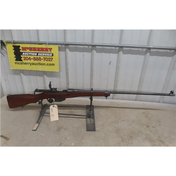 Ross M10, .303 British, Bolt Action, 32" Barrel, Flip-Up Peep Sight