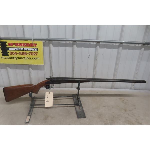 Remington 12-Gauge, Double Barrel, 30" Barrel, Serial No. 331768, External Hammers