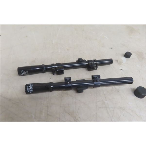 2 Scopes: Rod Ram 4x15 and Bushnell Sportview 4x15