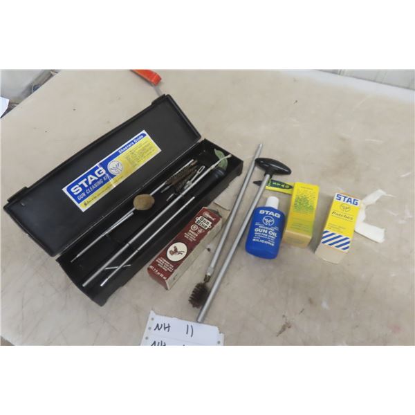 Cleaning Rods, Patches, Gunote, and Gun Blue