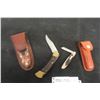 Image 1 : 2 Knives with Sheaths: 1 Buck, 1 Uncle Henry