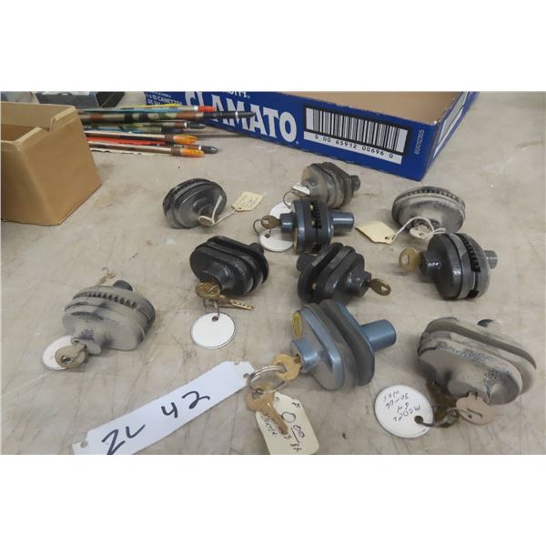 10 Trigger Locks with Keys