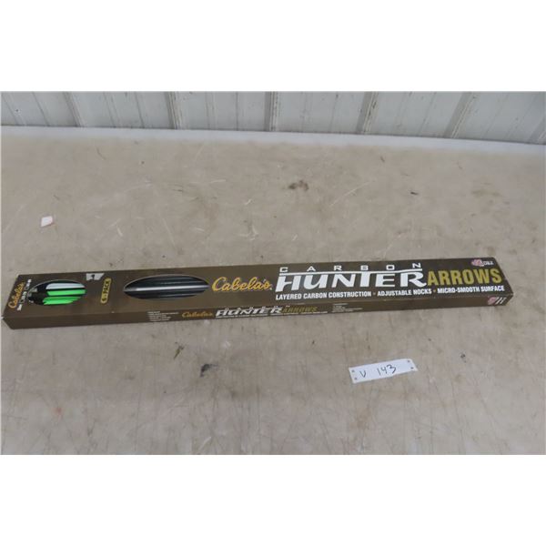 Cabela's Carbon Hunter Arrows — 6-Pack